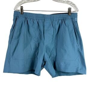 Lululemon Bowline Short 5" Woven Blue Men's Sz X-Large Excellent Used Condition